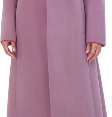 Women's Tweed Wool-Blend Coat